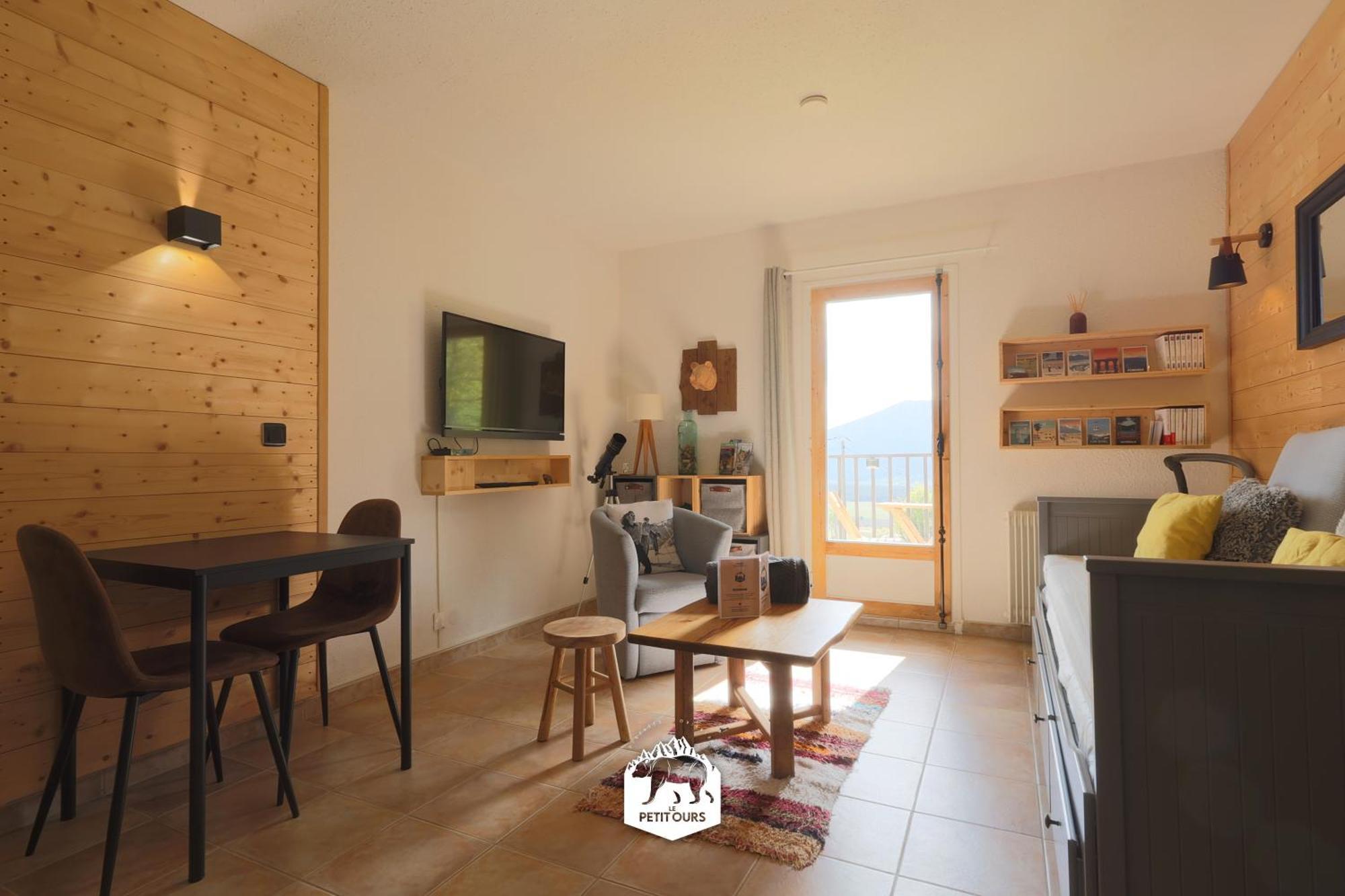 Le Petit Ours & Le Petit Cerf - Studios Vue Lac & Montagnes Les Angles  Bagian luar foto